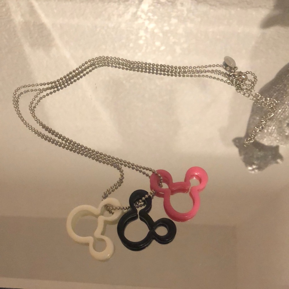 Mickey shaped necklace